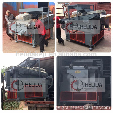 Pembersih seed winnower HLD 5XFZ-15S dengan pemisah graviti